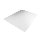 FLOORTEX CHAIRMAT MULTIPURPOSE PVC RECTANGLE 750 X 1200MM CLEAR