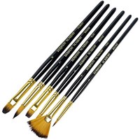 Roymac Achiever White Taklon Brushes